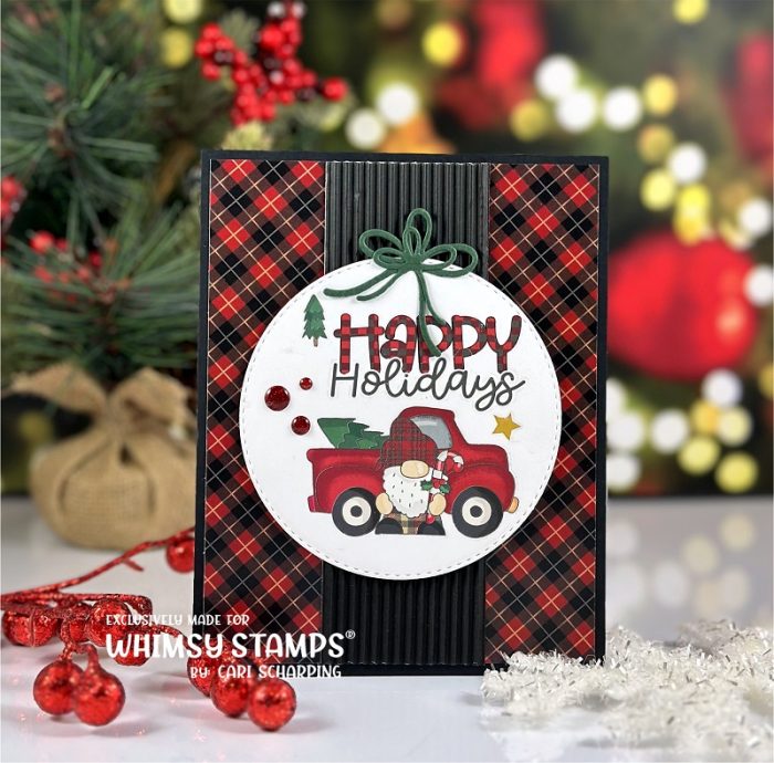 CariS_CountryGnomeRubOns_HollyFrame_6x6Tartan CariS_CountryGnomeRubOns_HollyFrame_6x6Tartan