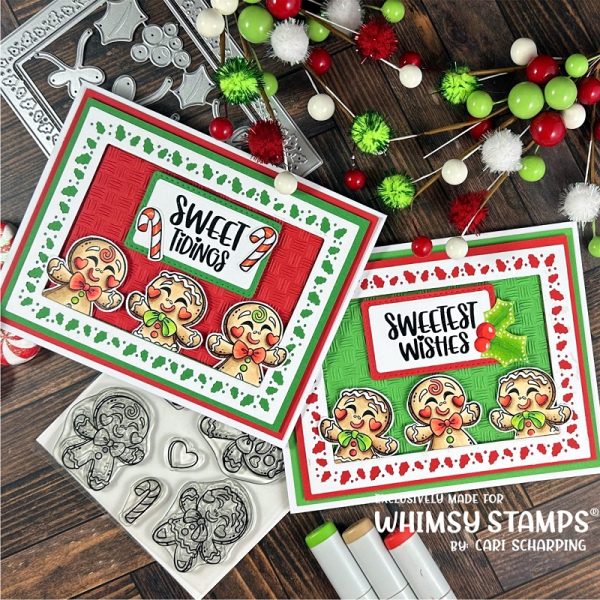 CariS_GingerbreadCouple_Outline_HollyFrame_ThatchedEmbFolder