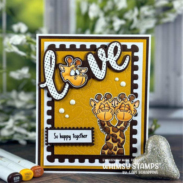 CariS_GiraffesThinkingofYou_ExtremePostage_FloatingHeartsCP_LovePawWord