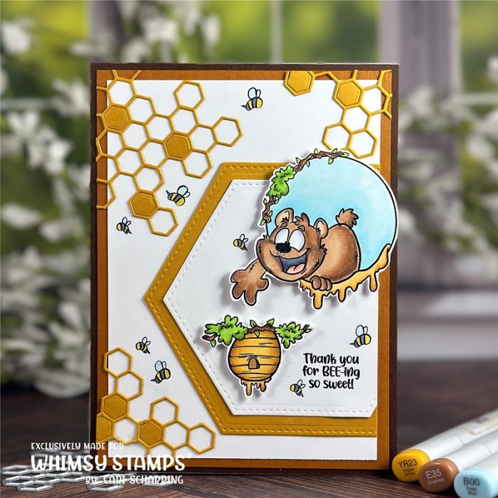 CariS_Honeybears_Outlines_HoneycombPattern_NestedHexagons CariS_Honeybears_Outlines_HoneycombPattern_NestedHexagons