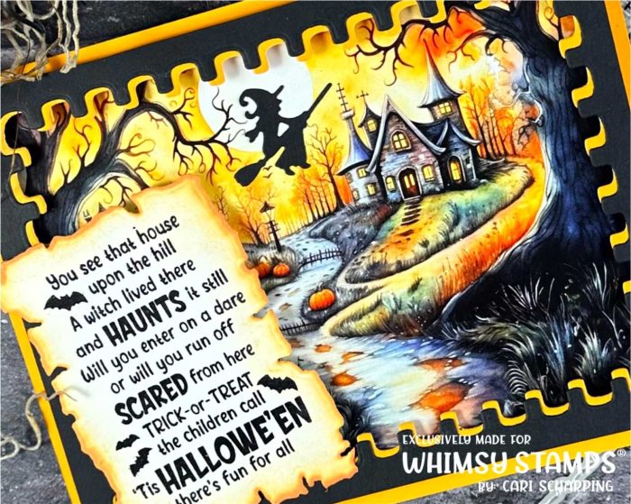 CariS_WendysPoem_6x6HauntedHouses_ExtremePostage_TreasureMap_RoamingMonsters_zoom