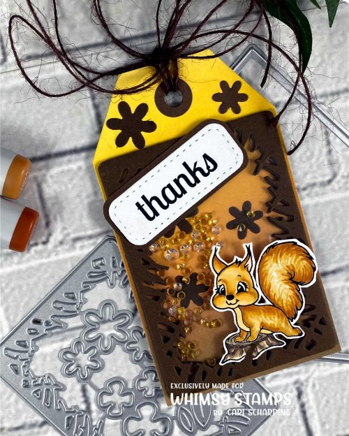 CariS_Woodland Critters_Grass Frame_Tags_Squirrel