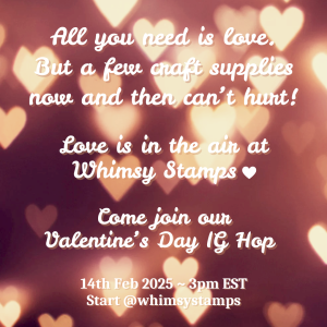 Love instagram post template with bokeh hearts Love instagram post template with bokeh hearts